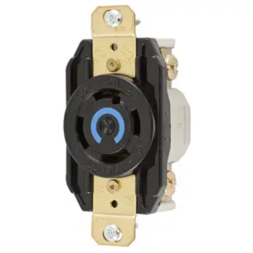 Product image for HWDK HBL2720STM1 LKG RCPT, 30A 3P 2