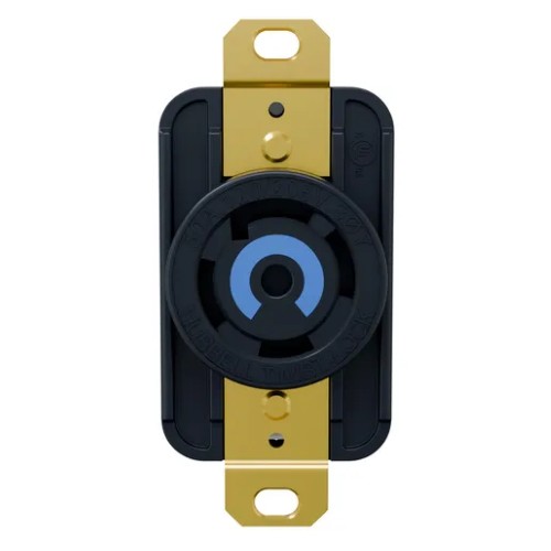 Product image for HWDK HBL2810STM1 LKG RCPT, 30A 3P 1