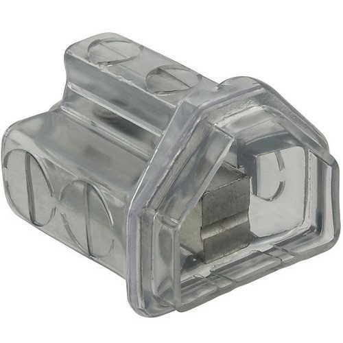 Product image for Ilsco PCT-2-4 Cleartap Insulated Aluminum Multi-Tap Connector, Dual Rated, Conductor Range 4-14, 2 Ports, Tin Plated, UL, CSA