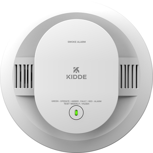 Product image for Kidde SMACFEX (21033081) Hardwired Smoke Alarm w/ AA Battery Backup