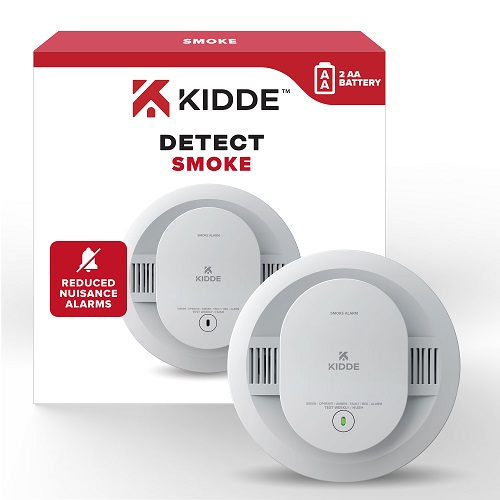 Kidde SMACFEX (21033081) Firex® Smoke Alarm, Hardwired + AA Backup Battery Product image for Kidde SMACFEX (21033081) Firex® Smoke Alarm, Hardwired + AA Backup Battery
