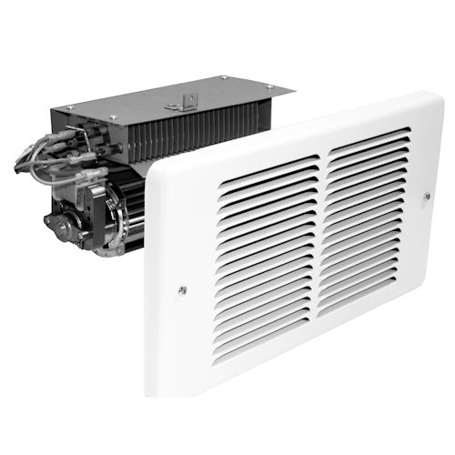 Product image for King PAW2422-I-W Pic-A-Watt® Wall Heater Interior & Grill Only, 500W-2250W 240/208V, White