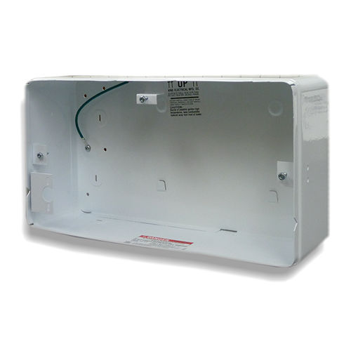 Product image for King PAWS-W Surface Can for PAW-Series Wall Heater, 13.5" x 4.5" x 7.5", White