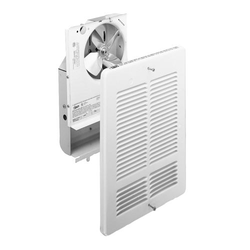 Product image for King W2415-I-W Economy Wall Heater Interior & Grill, 1500/750W 240/208V, White