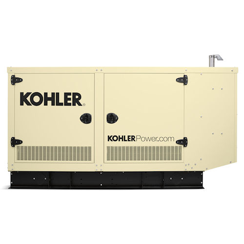 Product image for Kohler KG40-RN-3 208V 3-Phase 40kW Natural Gas/LP Steel Generator