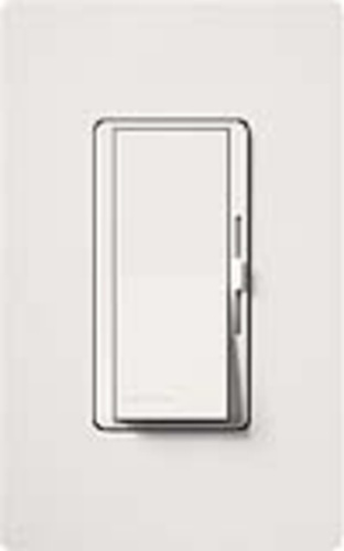 Product image for Lutron DVCL-153PH-WH 150 W 120 VAC White Dimmable Compact Fluorescent/LED 1-Pole/3-Way Wall Dimmer