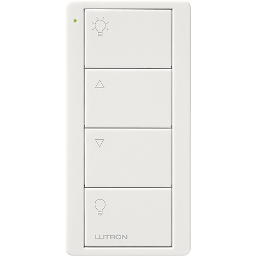 Product image for Lutron PJ2-4B-GWH-L01 Pico Wireless Remote, 4-Button w/ Zone Control - White