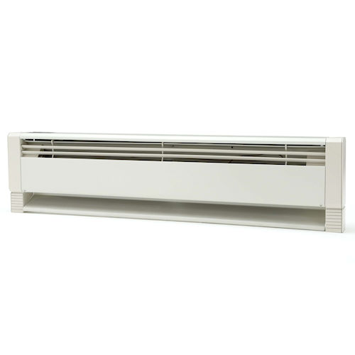 Product image for QMark HBB1500 70" Electric Hydronic Baseboard Heater, 120V 1500W, Navajo White Finish