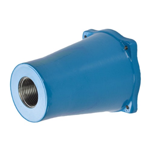 Product image for Meltric 595P0N10 Handle Metal, Aluminum painted, Blue, Size 5