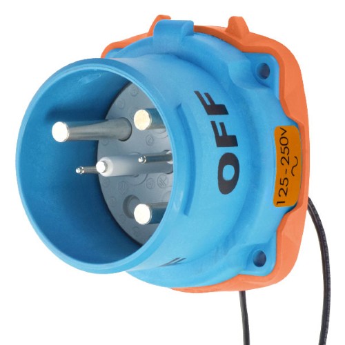 Product image for MELTRIC 63-88076-972 DSN100 INLET 100A 125/250 VAC