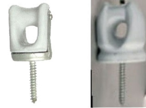 Product image for MW 133 3" Lg. Lag Screw Wireholder