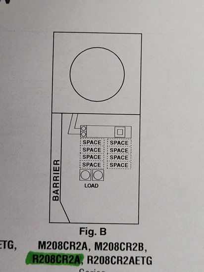 Product image for Midwest R208CR2A Metered Service Equipment, Ringless, 200A 120/240V, 8-Spaces, Surface Mount, Overhead/Underground Feed, Circuit Protection, Galvanized Steel, NEMA-3R