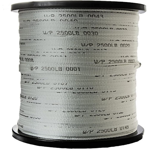 Product image for Western-Rope WRP2500S-3K 3/4" Pulling Tape, 2500# (3000ft Full Reel only)