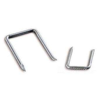 Product image for Gardner Bender GSE-410 1-1/8" x 1-1/2" Steel Service Entrance Staple, 4/3 & 2/3 SE (100/Box)