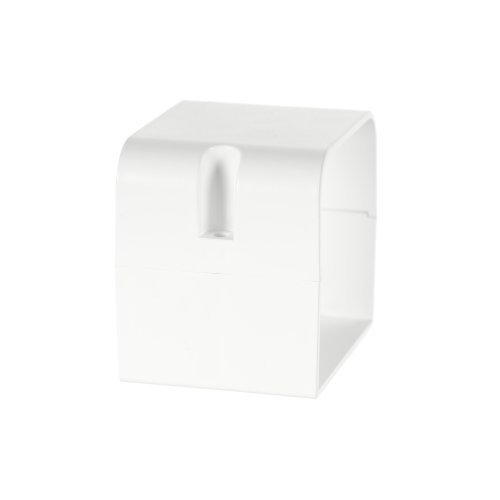 Product image for Morris 230-CP3W SpeediChannel™ 3" Line Set Cover Channel Union Coupling, White