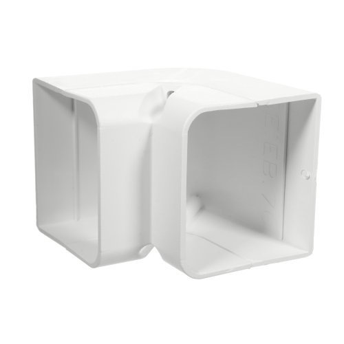 Product image for Morris 230-EB3W SpeediChannel™ 3" Line Set Cover Channel 90deg Inside Elbow, White