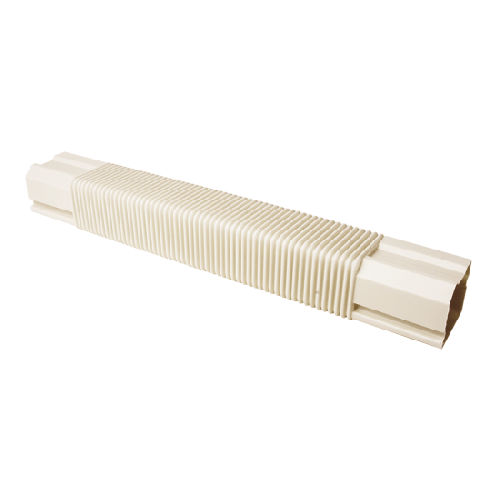 Product image for Morris 230-FJ3W SpeediChannel™ 3" Line Set Cover Channel Flex Joint, White