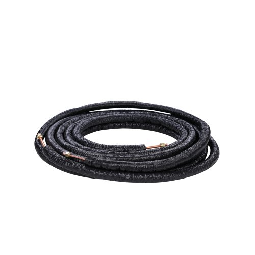 Product image for Morris D408K0500B3B6 Mini-Split Line Set, 1/2" Tear Resistant Insulation, 1/2" Suction Line, 1/4" Liquid Line, 50ft