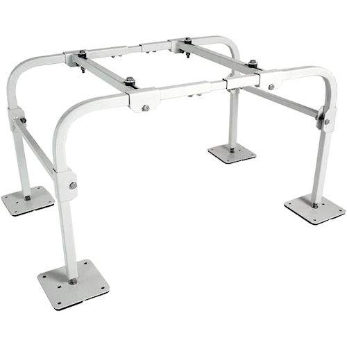 Product image for Morris TTQSMS1801 18" Height Equipment Mounting Bracket, HVAC Mini-Split Stand, 14ga Square Steel Tubing