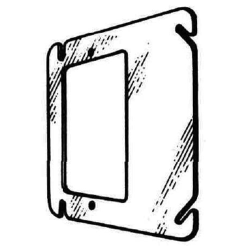 Product image for MULB 11248 4-IN.SQ.OFFSET COVER FLA
