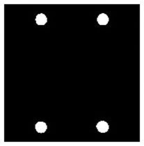 Product image for Mulberry 30283 0.04" 2-Gang Gray Anodized Aluminum Weatherproof Cover