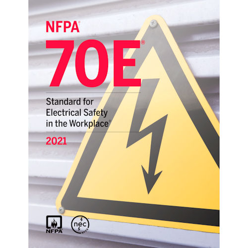 Product image for NFPA 2021 NEC Standard for Electrical Safety in the Workplace, Hardback (70EHB21)