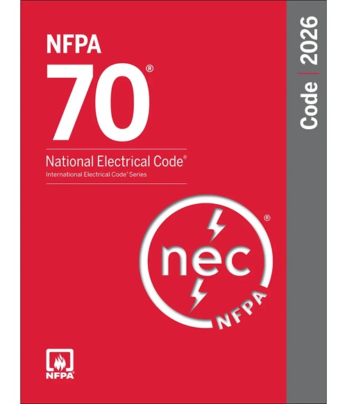 NFPA 7026SB NFPA 70, NATIONAL ELECTRICAL CODE (NEC) SOFTBOUND (2026)