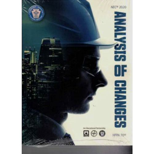 Product image for NFPA 2020 Analysis of Changes (NEC) Book