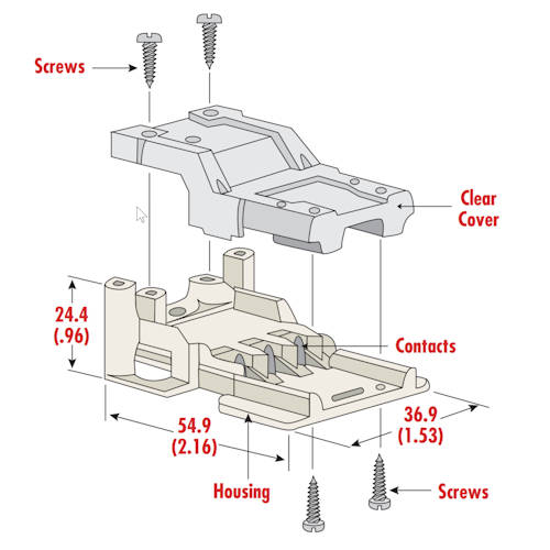 Product image for NSi NMT-2 #14-#12 2-Conductor Non-Metallic Cable w/Ground Splice & Tap Kit