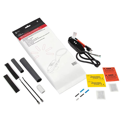 Product image for Raychem H908 WinterGard Heating Cable Connection Kit, Plug-in Power Connection Kit