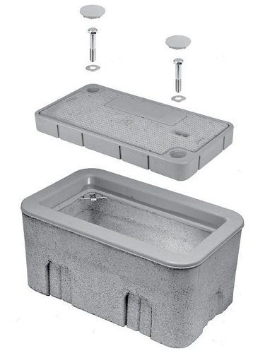 Product image for OLDCASTLE 1000025 CTY N09-BOX 10-5/8X17-1/4 BOX *LID SOLD SEPARATELY*