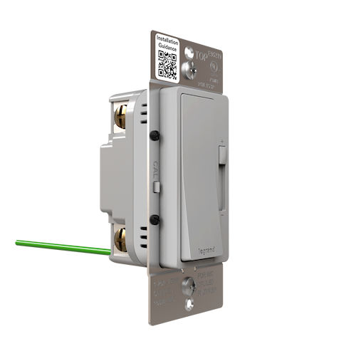 Product image for Pass & Seymour RHL153PGRY 1P/3W Preset radiant® LED Advanced Wall Dimmer, 150W LED, 120VAC, 60Hz, Gray (Wall Plate not included)