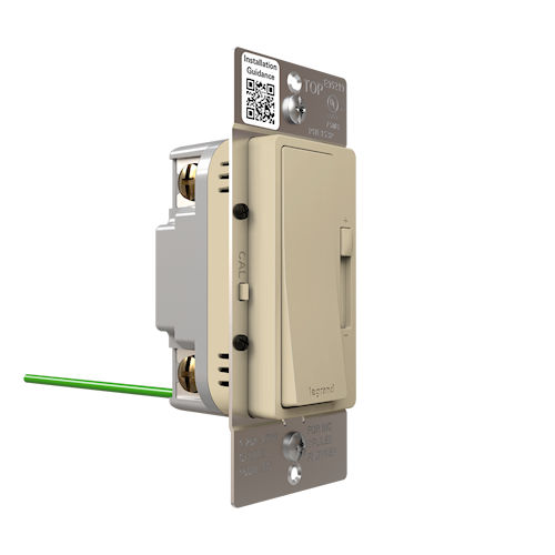 Product image for Pass & Seymour RHL153PI 1P/3W Preset radiant® LED Advanced Wall Dimmer, 150W LED, 120VAC, 60Hz, Ivory (Wall Plate not included)