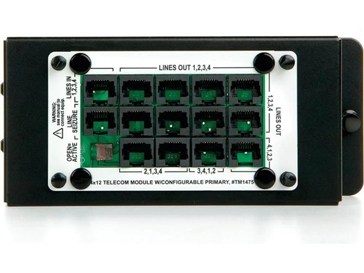 Product image for P&S RTM-1475 4X12 TELCOMM MODULE