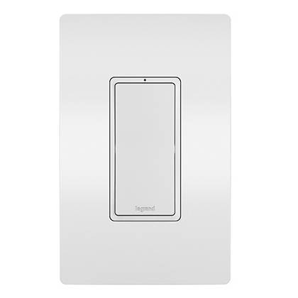 Product image for Pass & Seymour WWRL10WH Radiant® Smart Switch, Wi-Fi, White