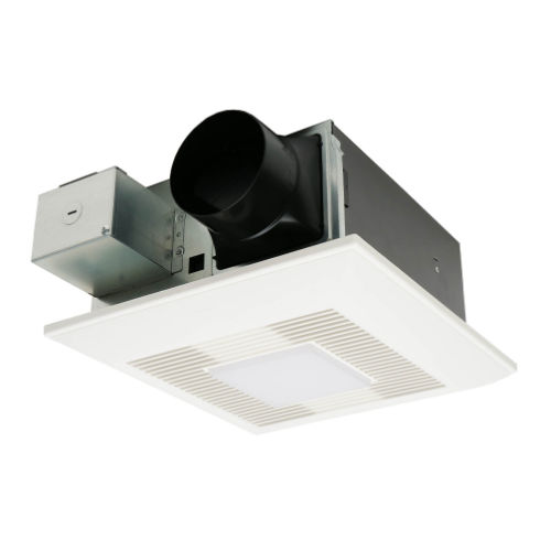 Product image for Panasonic FV-0511VFL1K WhisperFit® DC Fan / Dimmable LED w/ Adjustable Color Temperature, 50-80-110 CFM
