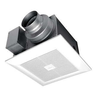 Panasonic FV-0511VKS2 WhisperGreen® Select™ Fan, 50-80-110 CFM, Multi-Speed Product image for Panasonic FV-0511VKS2 WhisperGreen® Select™ Fan, 50-80-110 CFM, Multi-Speed