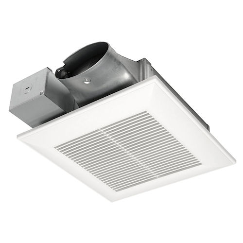 Product image for Panasonic FV-0810VSS1 WhisperValue® DC™ Fan, Pick-A-Flow® Speed Selector, 80/100 CFM