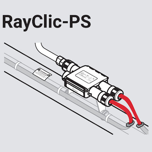 Product image for Raychem RayClic-PS (861247-000) 2-Cable Connection Kit, for XL-Trace Edge, IceStop, HWAT Heating Cables