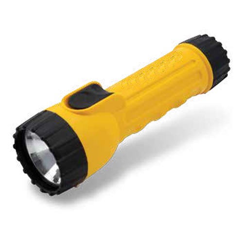 Product image for Rayovac / Spectrum Brands IN3 3-Cell D Yellow Industrial Flashlight