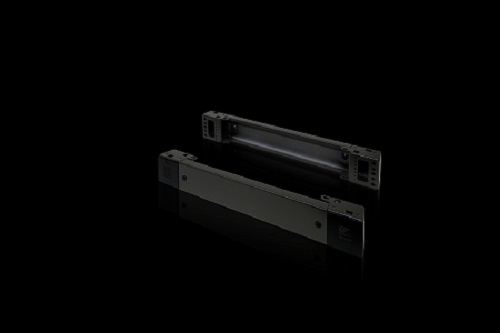 Product image for Rittal 8601600 Base/Plinth Components, Front and Rear, 100mm Carbon Steel