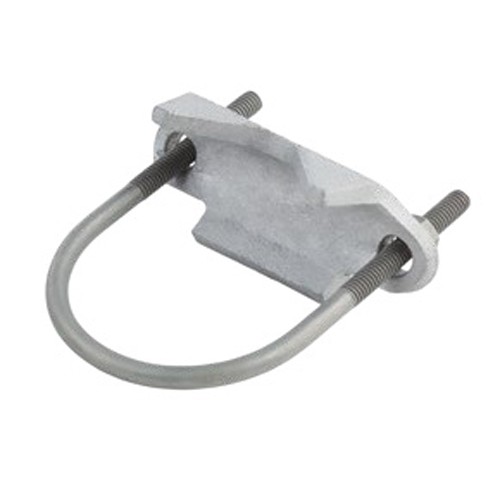 Product image for ECN Korns (Rob Roy) KNRA-4 Hot Dip Galvanized Malleable Iron Right Angle Conduit Clamp