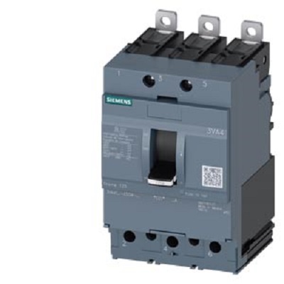 Product image for Siemens 3VA4190-6ED34-0AA0 Molded Case Circuit Breaker, MCCB 3VA4, 125/150Amps, 3 Pole