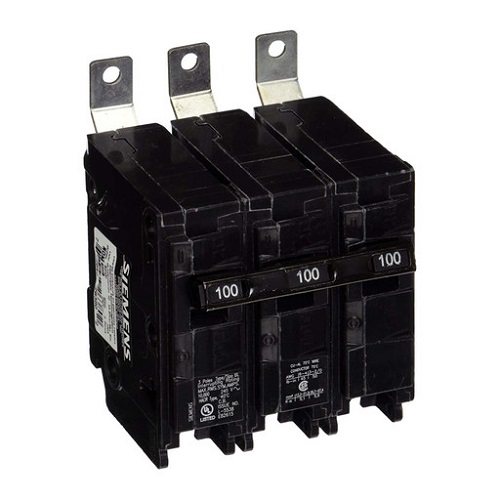 Product image for Siemens B3100H 3-Pole 100 Amp 240 Volt 22 K Circuit Breaker