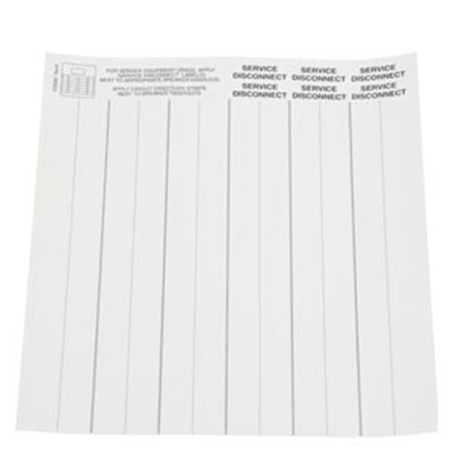 Product image for Siemens ECADHLCDIRLBL Adhesive Load Center Directory Label