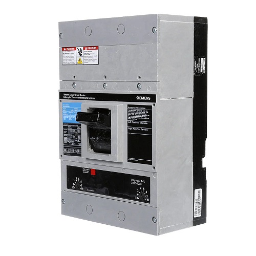 Product image for Siemens JXD63B400 3-Pole 400 Amp 600 Volt 25 kA Molded Case Circuit Breaker