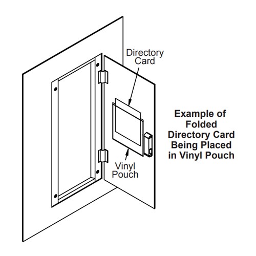 Product image for Siemens LPDC02 VINYL DIRECTORY POUCH 10