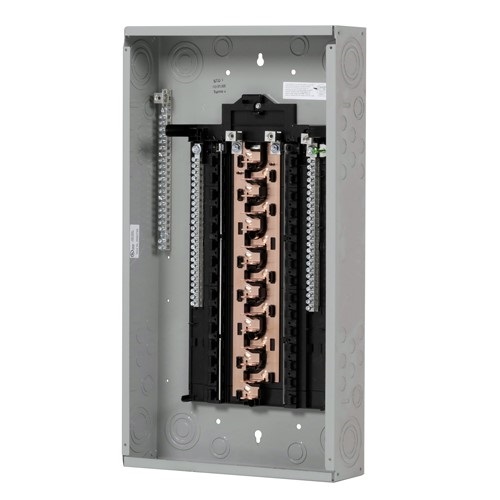 Product image for Siemens PN3048L1125C 125A Main Lug / Convertible Load Center, 30 Spaces / 48 Circuits, 1Phase 3Wire 120/240V, Copper Bus, NEMA-1, Gray