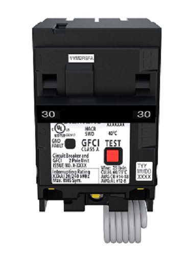 Product image for S-A Q230EG BRKR QEB GFCI 30mA 2P 24