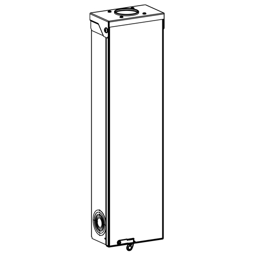 Product image for Siemens WB2225BQR Breaker Enclosure N3R with QR frame, NEMA 3R